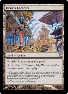 [280]【EN】【FOIL】ウルザの工廠/Urza's Factory【TSP】[U][土地]
