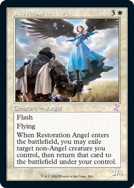 [300]【EN】■旧枠■修復の天使/Restoration Angel【TSR-BS】[R][白]