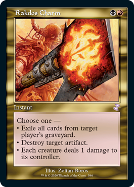 [384]【EN】■旧枠■ラクドスの魔除け/Rakdos Charm【TSR-BS】[R][多色]