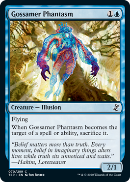 [070]【EN】霊糸の幻/Gossamer Phantasm【TSR】[C][青]