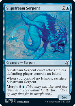 [086]【EN】流水の海蛇/Slipstream Serpent【TSR】[C][青]