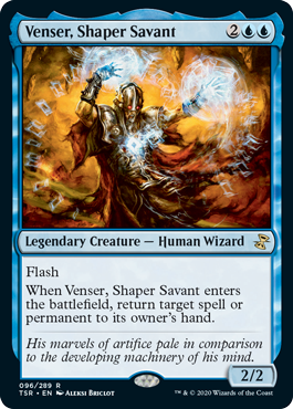 [096]【EN】造物の学者、ヴェンセール/Venser, Shaper Savant【TSR】[R][青]