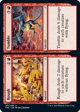 [186]【EN】乱暴+転落/Rough+Tumble【TSR】[U][赤]