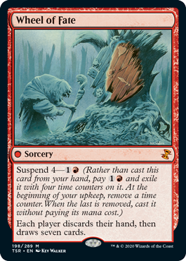 [198]【EN】命運の輪/Wheel of Fate【TSR】[M][赤]