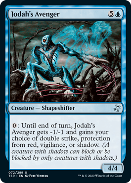[072]【EN】【FOIL】ジョダーの報復者/Jodah's Avenger【TSR】[U][青]