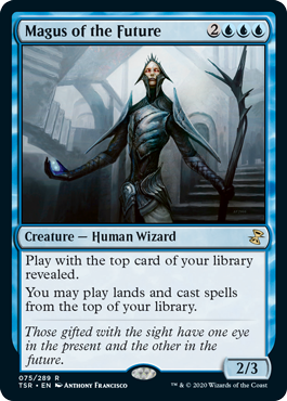 [075]【EN】【FOIL】未来の大魔術師/Magus of the Future【TSR】[R][青]