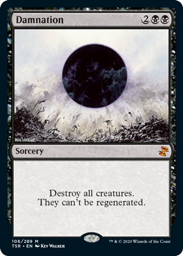 [106]【EN】【FOIL】滅び/Damnation【TSR】[M][黒]