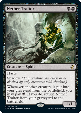 [127]【EN】【FOIL】冥界の裏切り者/Nether Traitor【TSR】[R][黒]