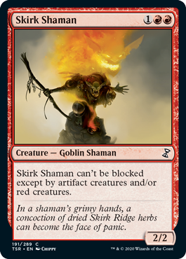 [191]【EN】【FOIL】スカークのシャーマン/Skirk Shaman【TSR】[C][赤]