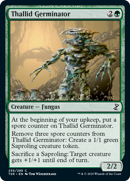 [236]【EN】【FOIL】サリッドの発芽者/Thallid Germinator【TSR】[C][緑]