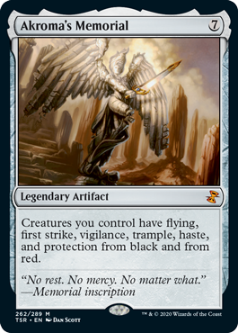 [262]【EN】【FOIL】アクローマの記念碑/Akroma's Memorial【TSR】[M][茶]