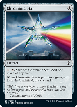[263]【EN】【FOIL】彩色の星/Chromatic Star【TSR】[C][茶]