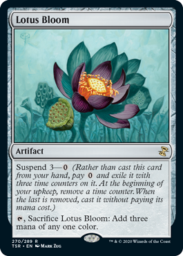 [270]【EN】【FOIL】睡蓮の花/Lotus Bloom【TSR】[R][茶]
