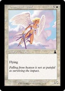 [022]【EN】【FOIL】責め苦の天使/Tormented Angel【UDS】[C][白]