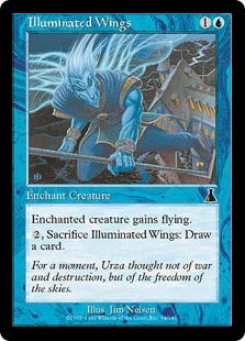 [034]【JP】【FOIL】光る翼/Illuminated Wings【UDS】[C][青]