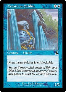 [039]【JP】【FOIL】メタスランの兵士/Metathran Soldier【UDS】[C][青]