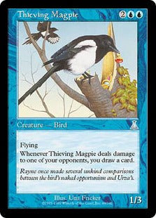 [049]【JP】泥棒カササギ/Thieving Magpie【UDS】[U][青]