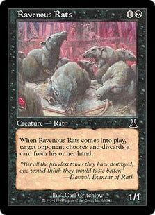 [068]【EN】貪欲なるネズミ/Ravenous Rats【UDS】[C][黒]