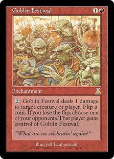 [083]【JP】【FOIL】ゴブリンの祝祭/Goblin Festival【UDS】[R][赤]