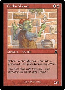[086]【JP】【FOIL】ゴブリンの石工/Goblin Masons【UDS】[C][赤]