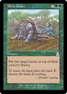 [117]【JP】【FOIL】すき込み/Plow Under【UDS】[R][緑]