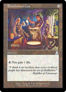 [126]【JP】【FOIL】ブレイドウッドの杯/Braidwood Cup【UDS】[U][茶]