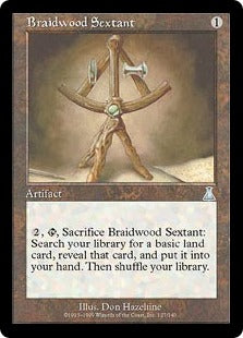 [127]【EN】【FOIL】ブレイドウッドの六分儀/Braidwood Sextant【UDS】[U][茶]