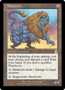 [134]【EN】【FOIL】マスティコア/Masticore【UDS】[R][茶]