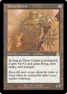[141]【EN】スランのゴーレム/Thran Golem【UDS】[R][茶]
