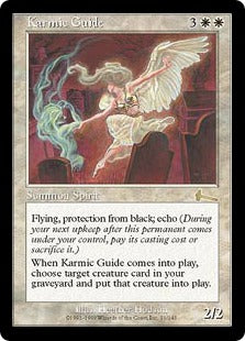 [011]【EN】【FOIL】霊体の先達/Karmic Guide【ULG】[R][白]