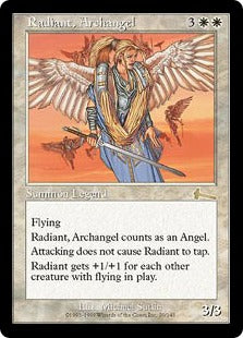 [022]【JP】【FOIL】大天使レイディアント/Radiant, Archangel【ULG】[R][白]