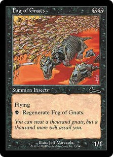 [053]【JP】【FOIL】羽虫の大群/Fog of Gnats【ULG】[C][黒]