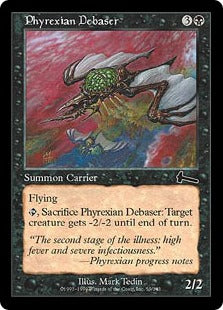 [059]【EN】ファイレクシアの堕落者/Phyrexian Debaser【ULG】[C][黒]