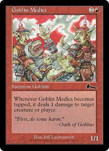 [079]【EN】ゴブリンの衛生兵/Goblin Medics【ULG】[C][赤]