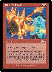 [089]【EN】【FOIL】荒残/Rack and Ruin【ULG】[U][赤]