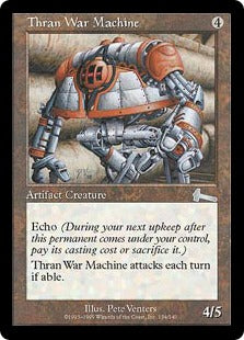 [134]【EN】スランの戦争機械/Thran War Machine【ULG】[U][茶]