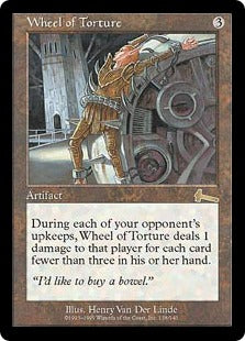 [138]【EN】【FOIL】拷問の車輪/Wheel of Torture【ULG】[R][茶]