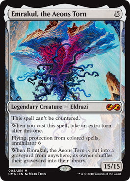 [004]【EN】引き裂かれし永劫、エムラクール/Emrakul, the Aeons Torn【UMA】[M][無]