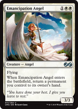[015]【EN】解放の天使/Emancipation Angel【UMA】[U][白]