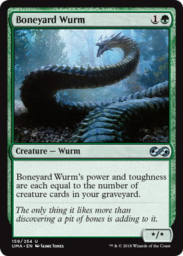 [159]【EN】骨塚のワーム/Boneyard Wurm【UMA】[U][緑]