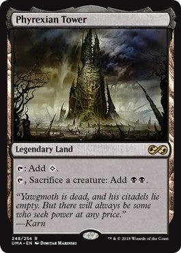 [248]【EN】ファイレクシアの塔/Phyrexian Tower【UMA】[R][土地]