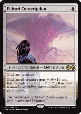 [003]【EN】【FOIL】エルドラージの徴兵/Eldrazi Conscription【UMA】[R][無]