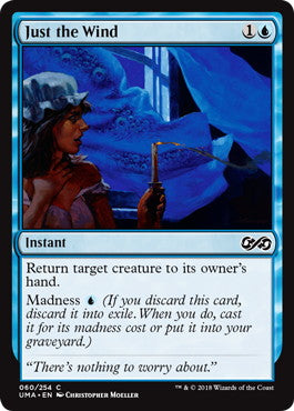 [060]【EN】【FOIL】ただの風/Just the Wind【UMA】[C][青]