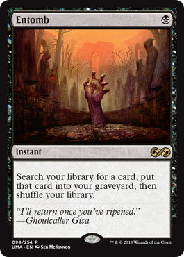 [094]【EN】【FOIL】納墓/Entomb【UMA】[R][黒]