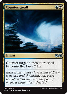 [198]【EN】【FOIL】対抗突風/Countersquall【UMA】[U][多色]