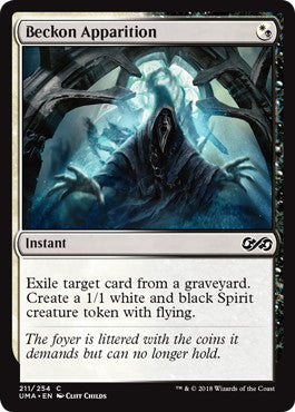 [221]【EN】【FOIL】亡霊招き/Beckon Apparition【UMA】[C][多色]