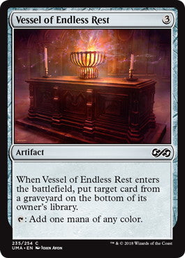 [235]【EN】【FOIL】終わりなき休息の器/Vessel of Endless Rest【UMA】[C][茶]