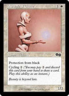 [010]【JP】優雅の信奉者/Disciple of Grace【USG】[C][白]