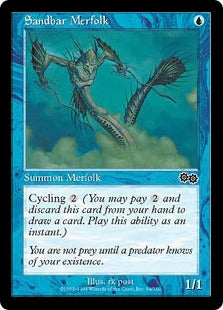 [094]【JP】砂州のマーフォーク/Sandbar Merfolk【USG】[C][青]