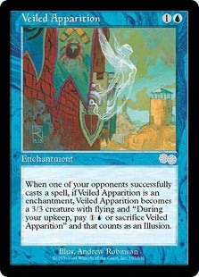 [107]【EN】仮装の亡霊/Veiled Apparition【USG】[U][青]